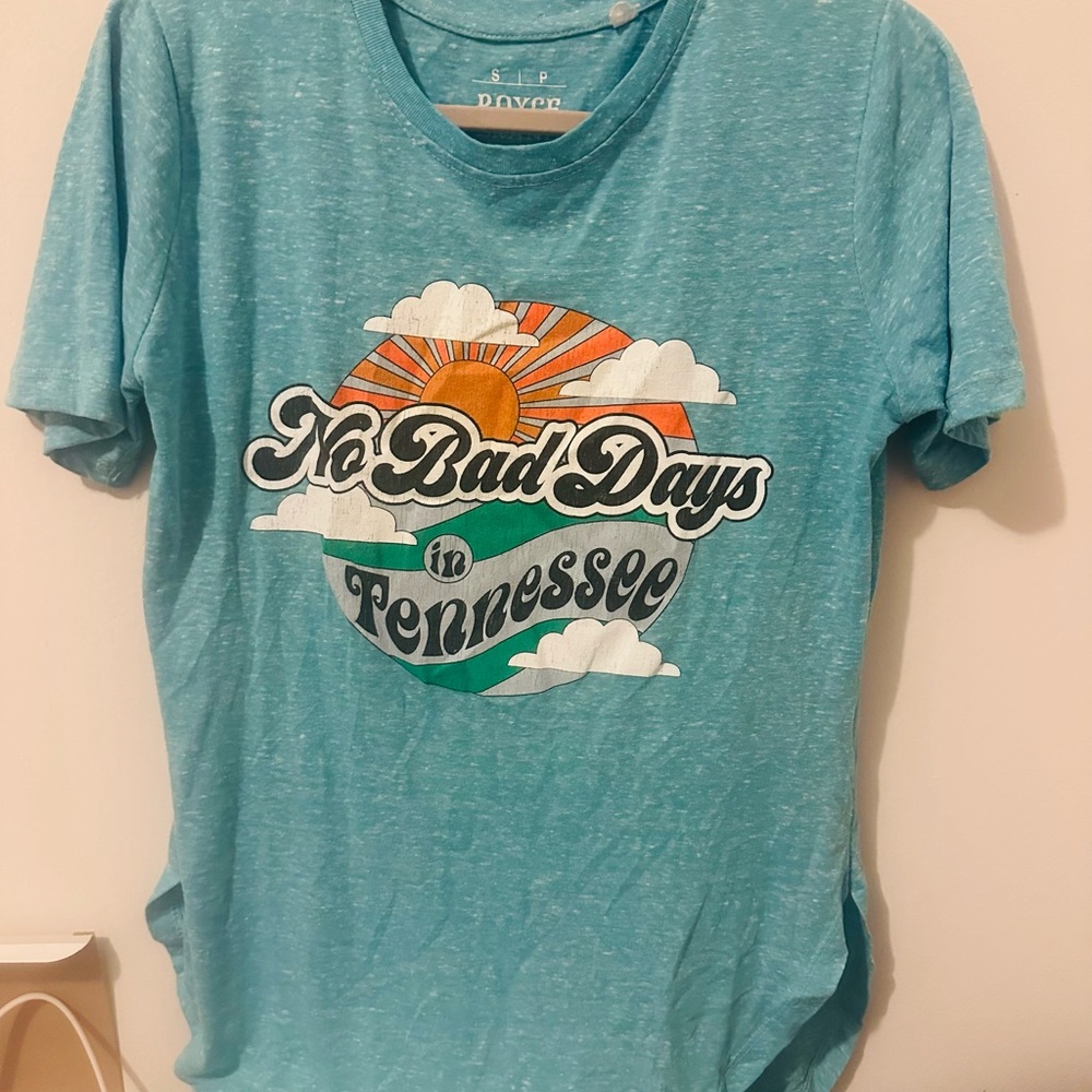 No Bad Days in Tennessee Graphic Tee - Blue